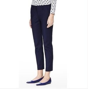 Theory | Bedina Pavia Cropped Ankle Pant Size 8 Black Stretchy Workwear Cotton